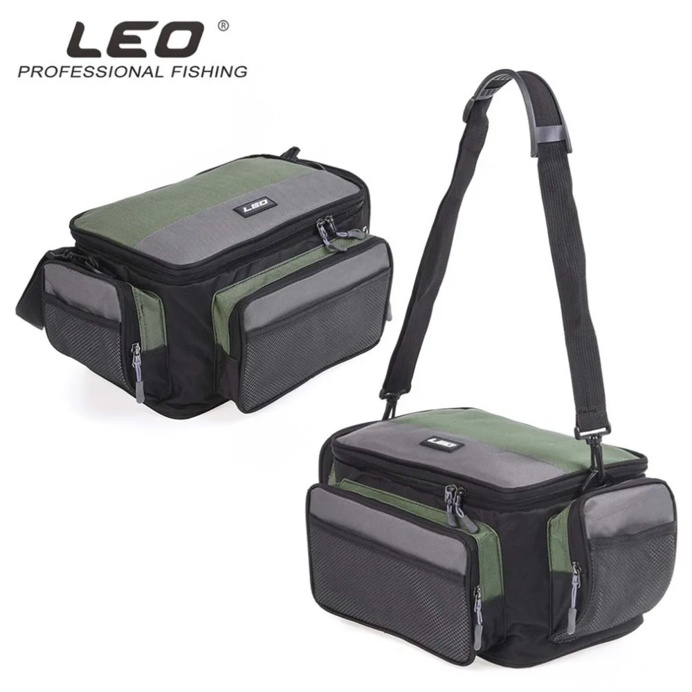 Dual Color Oxford Cloth Fishing Bag Waterproof Outdoor Shoulder Bag Case Reel Lure Storage Bag Fishing Accessories Hot Sale