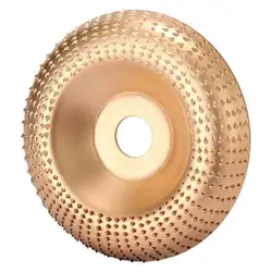 Disque abrasif en carbure de tungstène, 125mm, meule d'angle en bois, meuleuse d'angle, revêtement, alésage, mise en forme, outil rotatif de sculpture 