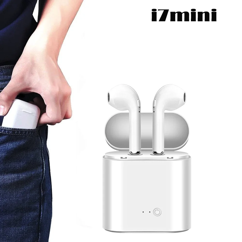 Беспроводные Bluetooth наушники Twins мини для Apple iPhone XS X XR Max 8 7 6 6s Plus 5 se