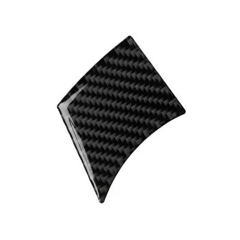 

4Pcs Wheel Panel Trim AutoCarbon Fiber Steering Decor Cover Kit Durable
