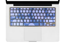 Apple MacBook Air Pro Retina 13.3-Inch 15-Inch 17-Inch New Camouflage Silicone Protective Film
