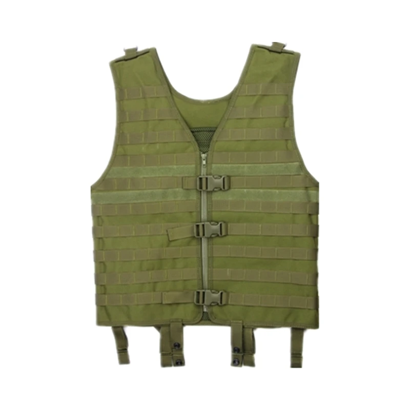 

Tactical Molle Vest Adjustable Utility Vest Breathable Mesh Vest Military Rig CS Airsoft Gear Accessories for Hunting Fishing