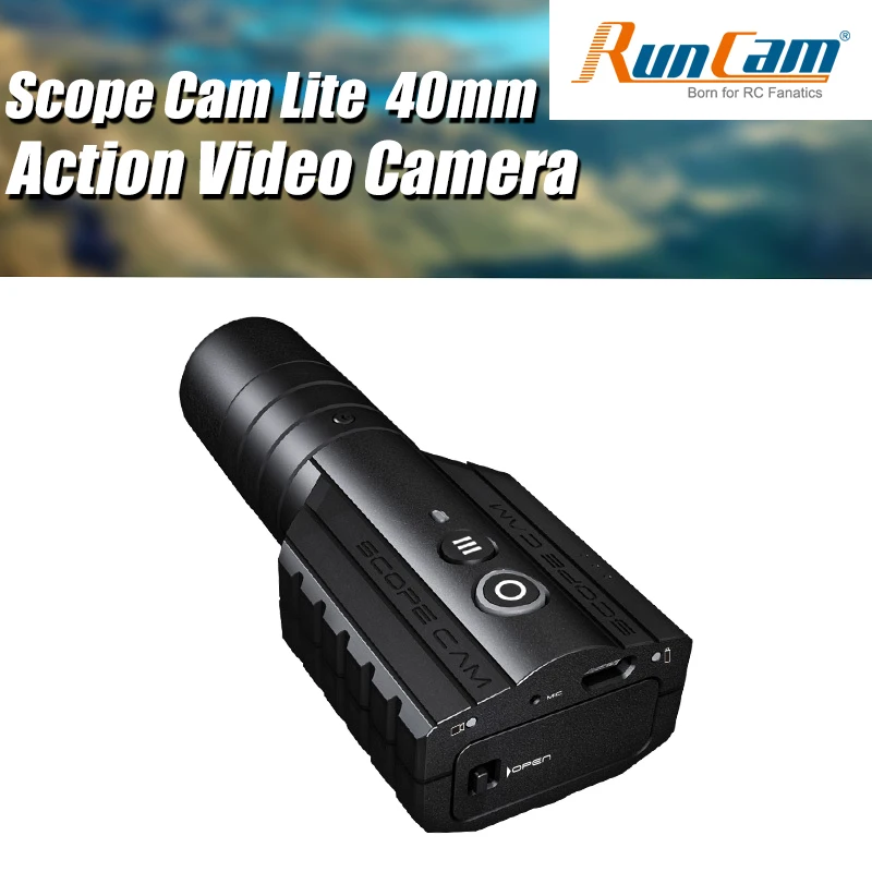 RunCam Scope Cam Lite 40 мм объектив HD страйкбольная камера экшн-видео встроенный WiFi iOS/Android