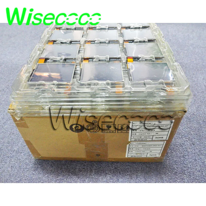 Wisecoco S035TV04ES-DR19 ЖК Дисплей с 4 провода резистивная сенсорная панель 3,5 дюймов 480*640 Экран 650 нит 39 булавки ttl HX8363-A