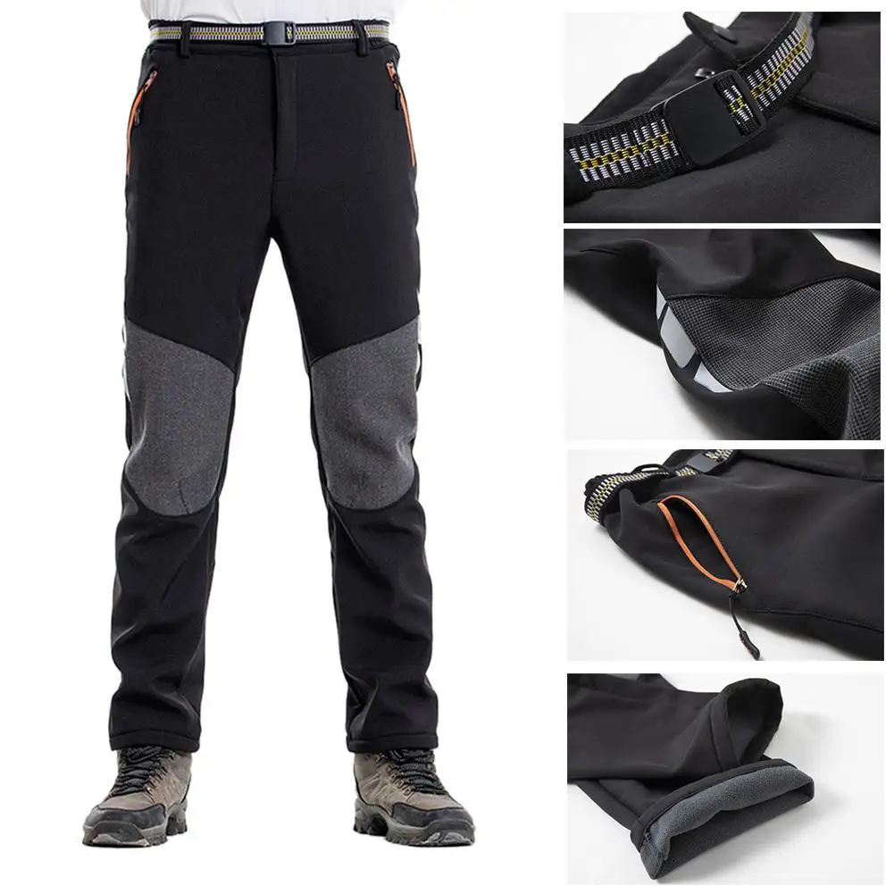 Зимние мужские брюки теплые спортивные брюки для мужчин зимние брюки мужские товары