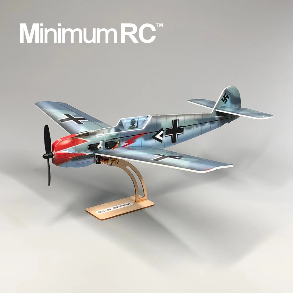 Минимальный BF109 Радиоуправление DIY BF 109 модель самолета специальная версия