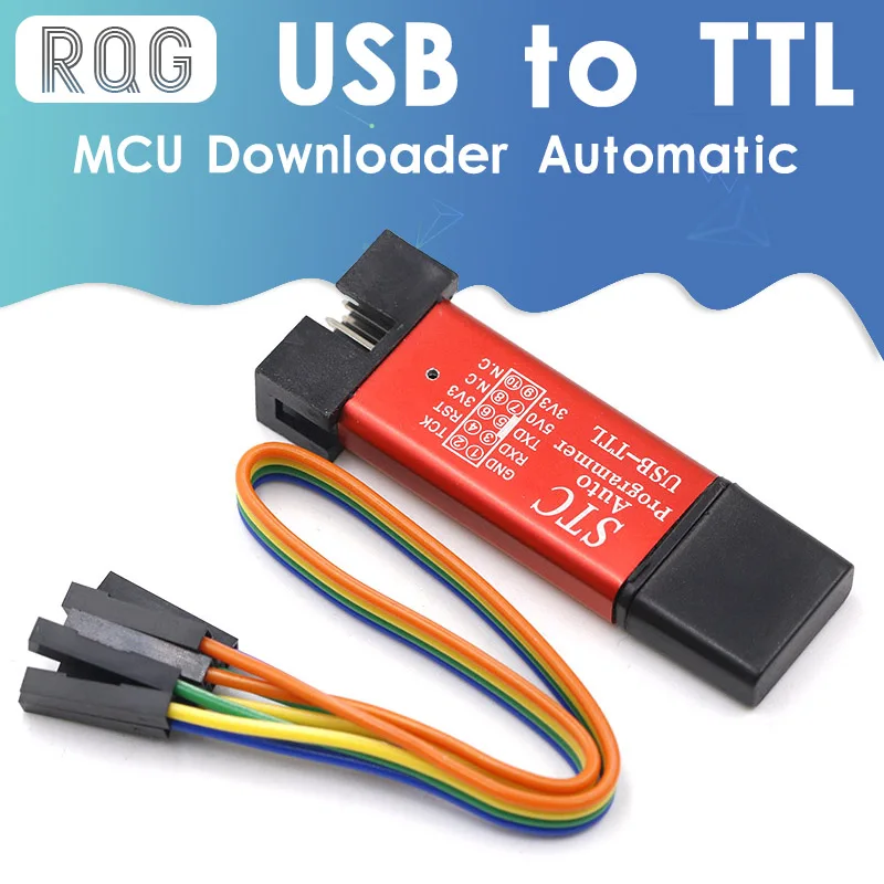 Automatic MCU STC 51 Microcontroller Downloader Auto Programmer / 3.3V ...