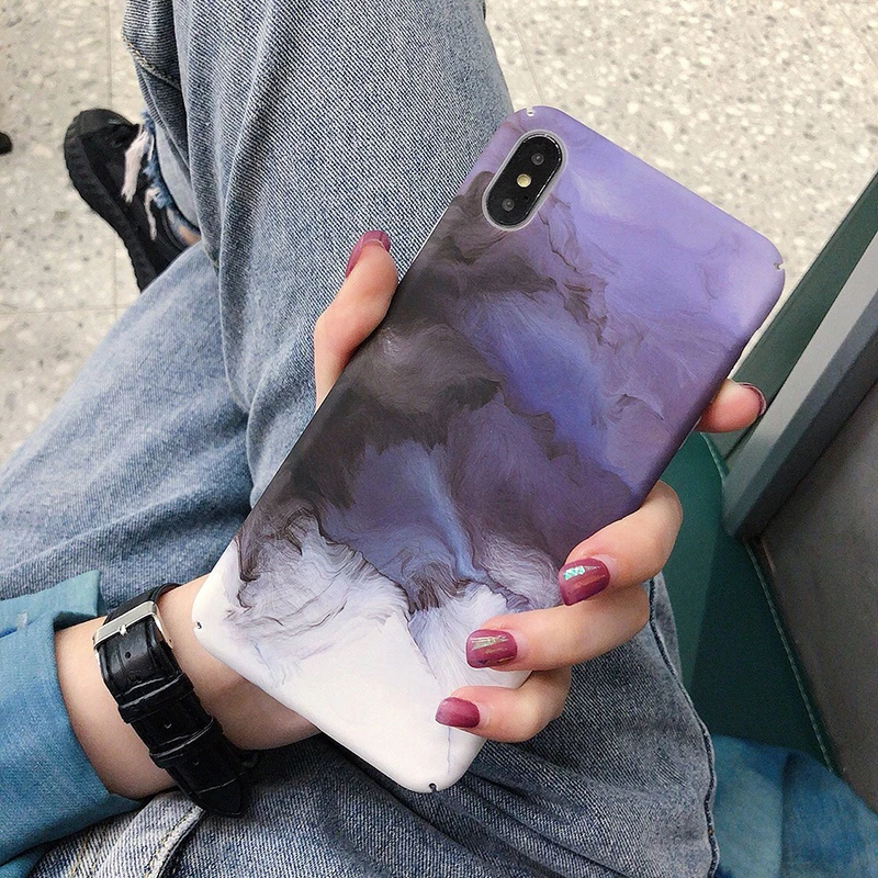 Темно-синий Жесткий PC Полный Чехол для huawei P20 P30 lite Mate20 Pro Honor 8X9X10 10Lite 20 V20 Nova 3 3i 4 5 5i Y9 крышка