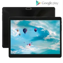 Планшет из закаленного стекла 10 дюймов 6 ГБ ОЗУ 128 Гб ПЗУ 1280x800 Android 9,0 3g 4G LTE телефон детские планшеты 10,1 Восьмиядерный планшет