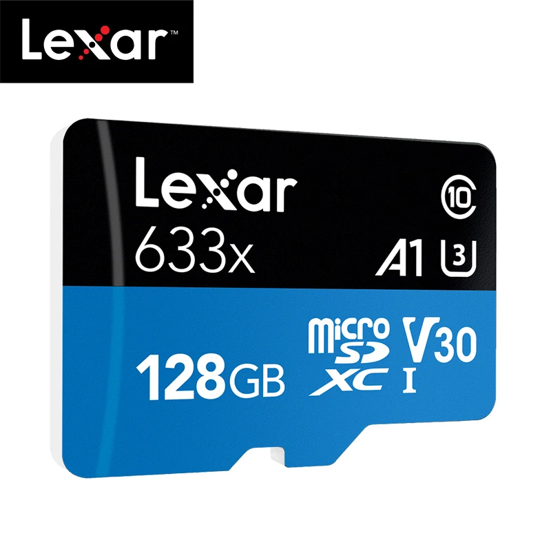 Lexar 633x карта mirco-sd 32 Гб 64 Гб micro sd карта памяти tf карта 128 ГБ 256 ГБ 512 Гб класс 10 для мобильного телефона