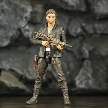

Star Wars 6" Captain POE Dameron Action Figure Movie TLJ Original Black Series Collectable Doll Toy Loose