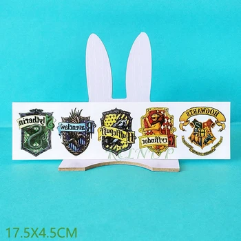 

Waterproof Temporary Tattoo sticker movie Hogwarts School of Witchcraft and Wizardry fake tatto flash tatoo for men women
