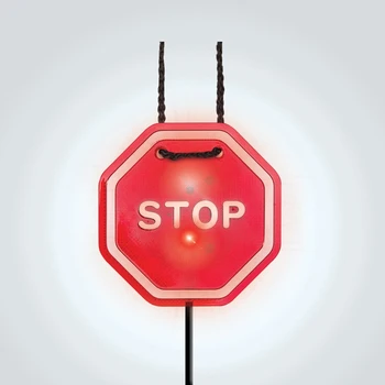 

Car Flashing LED Light Garage Parking Signal Stop Sign LED Stop Sign Parking Assistant for Garage Flashing Signal