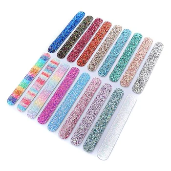 

2Pcs Colorful Novelty Sparkling Mermaid Bracelets Sequins Slap Wristband Kids Funny Toys RANDON COLOR