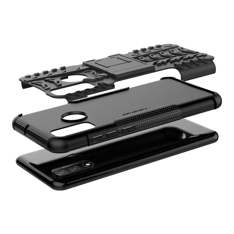 Прочный бронированный чехол для Huawei P Smart 2020 P20 Pro P30 P40 Lite E Y7P Honor 9A 9X 20 8A Nova 5T Y6 2019