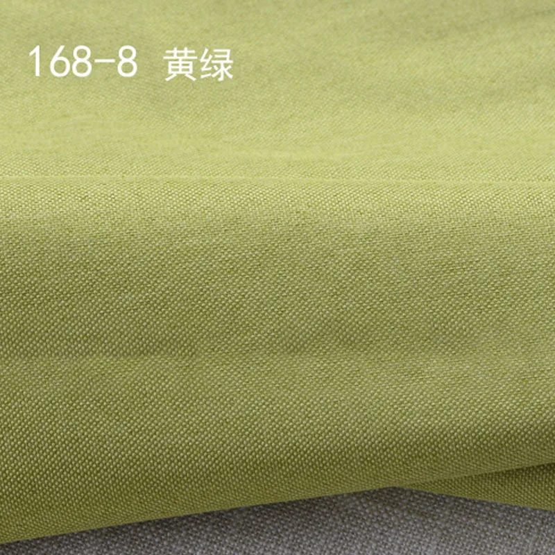 Yomdid разноцветная льняная ткань, ручная работа, Лоскутная Ткань для дивана, подушки, изготовление одежды, швейная ткань, полиэфирная ткань - Цвет: 168-8