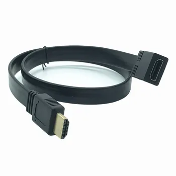 

HDMI Cable Male to Female Flat Cable Extension Cable 1080P 3D 0.5m Computer TV Monitor Projector Digital Camera
