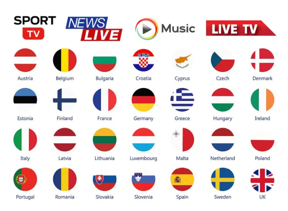 IPTV Subscription Europe France Spain m3u italia Portugal IPTV abonnement for smart android tv box 4K media player iptv smarters