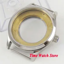 42 мм чехол для часов из полированной нержавеющей стали 316L сапфировое стекло подходит для ETA 2836 механизм C20