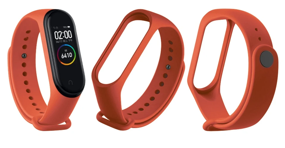 Для Xiaomi mi Band 4 3 силиконовый розовый сменный Браслет ремешок для Xio mi band 3 mi Band 4 3 band 4 ремешок на запястье