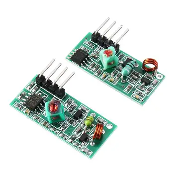 

315MHz / 433MHz RF Wireless Receiver Module Board 5V DC for Smart Home Raspberry Pi /ARM/MCU WL DIY Kit