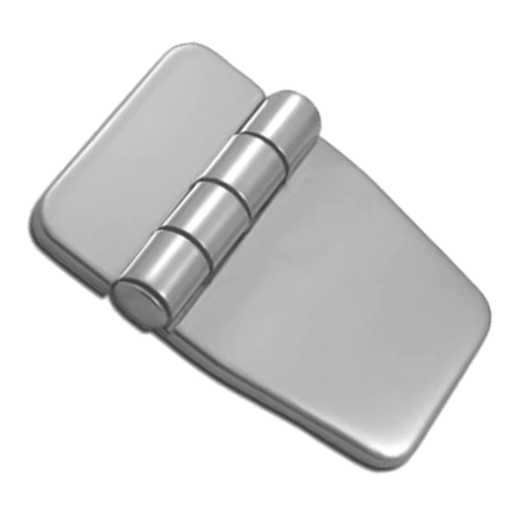 Marine Boat Strap Hinge- Door Shed Box Chest Strap Hinge & Cover- Stainless