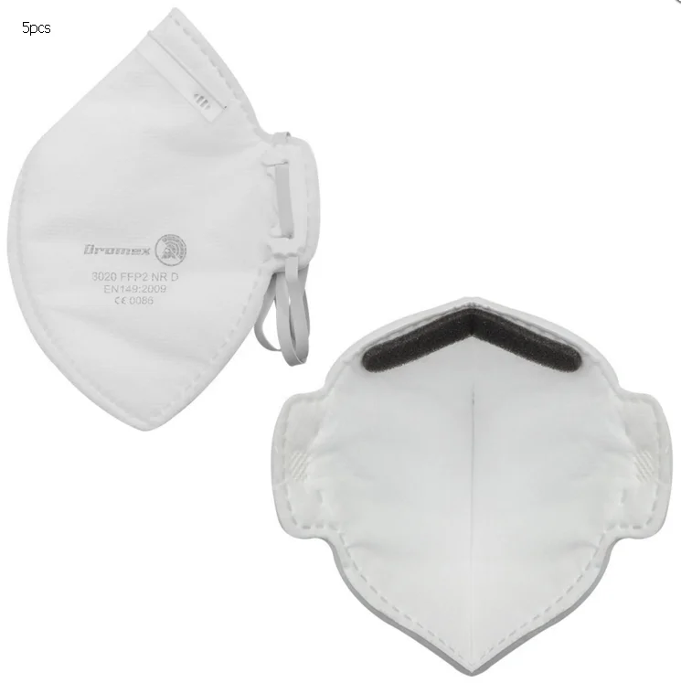 

5pcs N95 respirator 5 pieces Anti-fog Headband FFP2 Round Mask Dust Protection N95 Mask Imported European standard