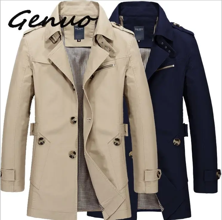 

Genuo nNew Casual Men's Jacket Spring Uniform Military Uniform Jacket Men Coat Winter Men's Coat Autumn Coat Men's windbreakers