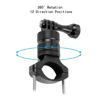 

HobbyLane Bicycle Mount Bike Motorcycle Bracket Holder for Go Pro Action Cam Stand Frame Clip