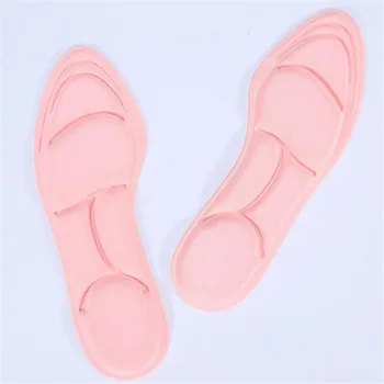 

1Pair New Fashion Women 5D High Elastic Sponge Can Cut Breathable Sweat Odor Massage Insole Foot Care Tool For Size 35-40