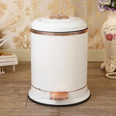 Style 17 6L 304 нержавеющая сталь тип педали для ванной комнаты мусорная корзина для ресторана мусорная корзина Туалет мусорное ведро для спальни мусорное ведро - Цвет: Style 17 6L