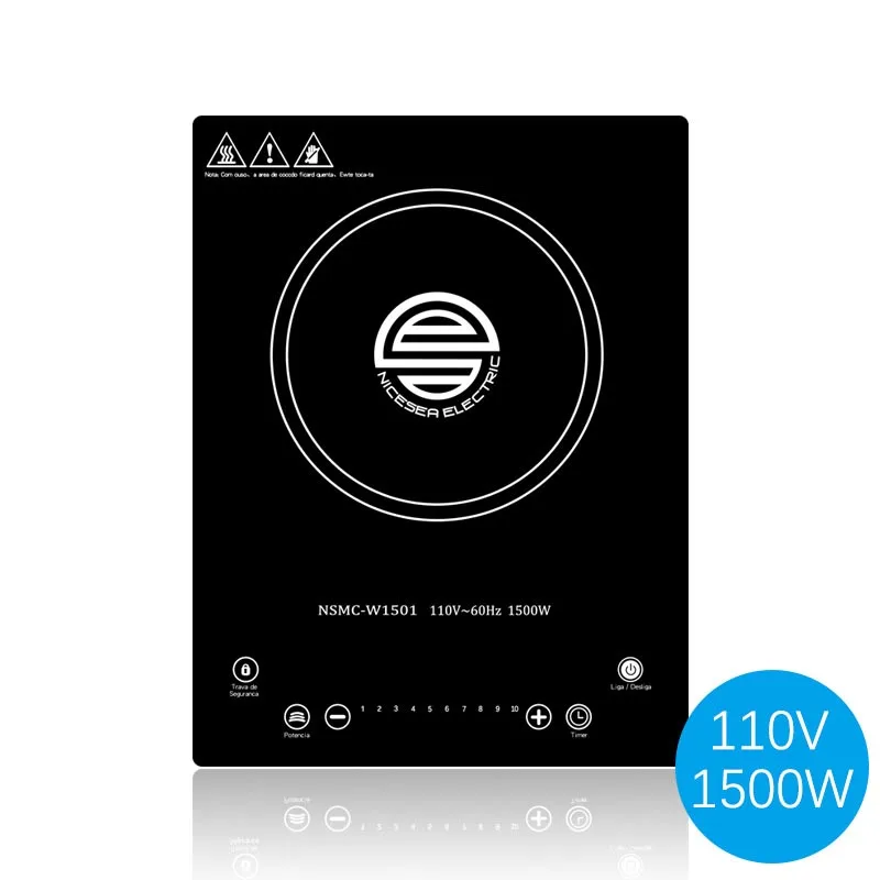 

110V Induction Cooker Electric Household Electric Cooking Stove Intelligent Electromagnetic Cooker Induction Cooker