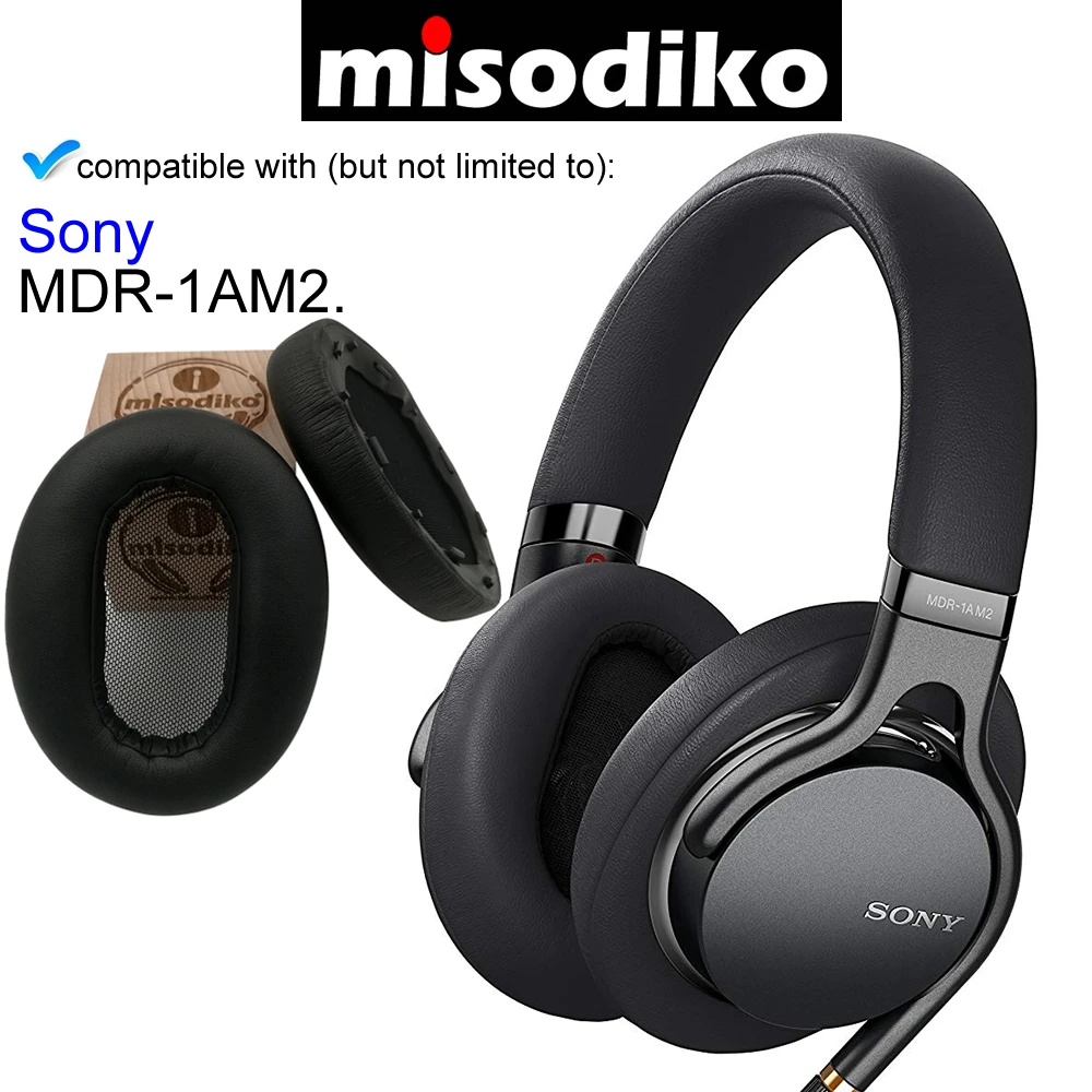 Комплект амбушюр misodiko для Sony MDR1AM2 запасные части наушников амбушюры с зажимом и