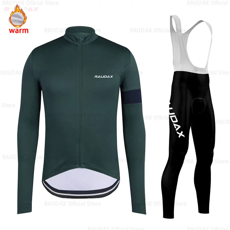 2019 зимняя одежда для велоспорта Raphaing Pro Team Jersey набор мужская униформа с длинным