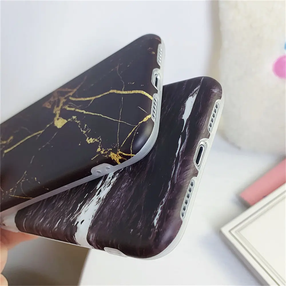 Lovebay Ретро мраморный чехол для телефона iPhone 7 11 Pro X XR XS Max 7 8 6 6s Plus художественная абстрактная Граффити Мягкая IMD Силиконовая задняя крышка
