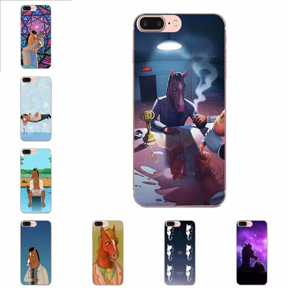 Чехол из ТПУ с принтом для телефона Xiaomi Redmi Mi 4 7A 9T K20 CC9 CC9e Note 7 9 Y3 SE Pro Prime Go Play Конь БоДжек
