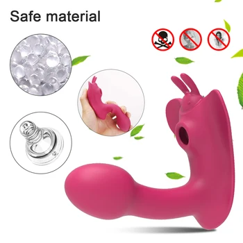 G-Spot Sucking Clit Sucker Clitoris Vacuum Stimulator Vibrator Female Remote Control Sex Toys for Women Adults 18 5