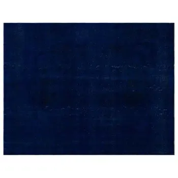 

Handmade Blue Vintage Persian Area Rug 291x368 Cm-9'7''X12'1''