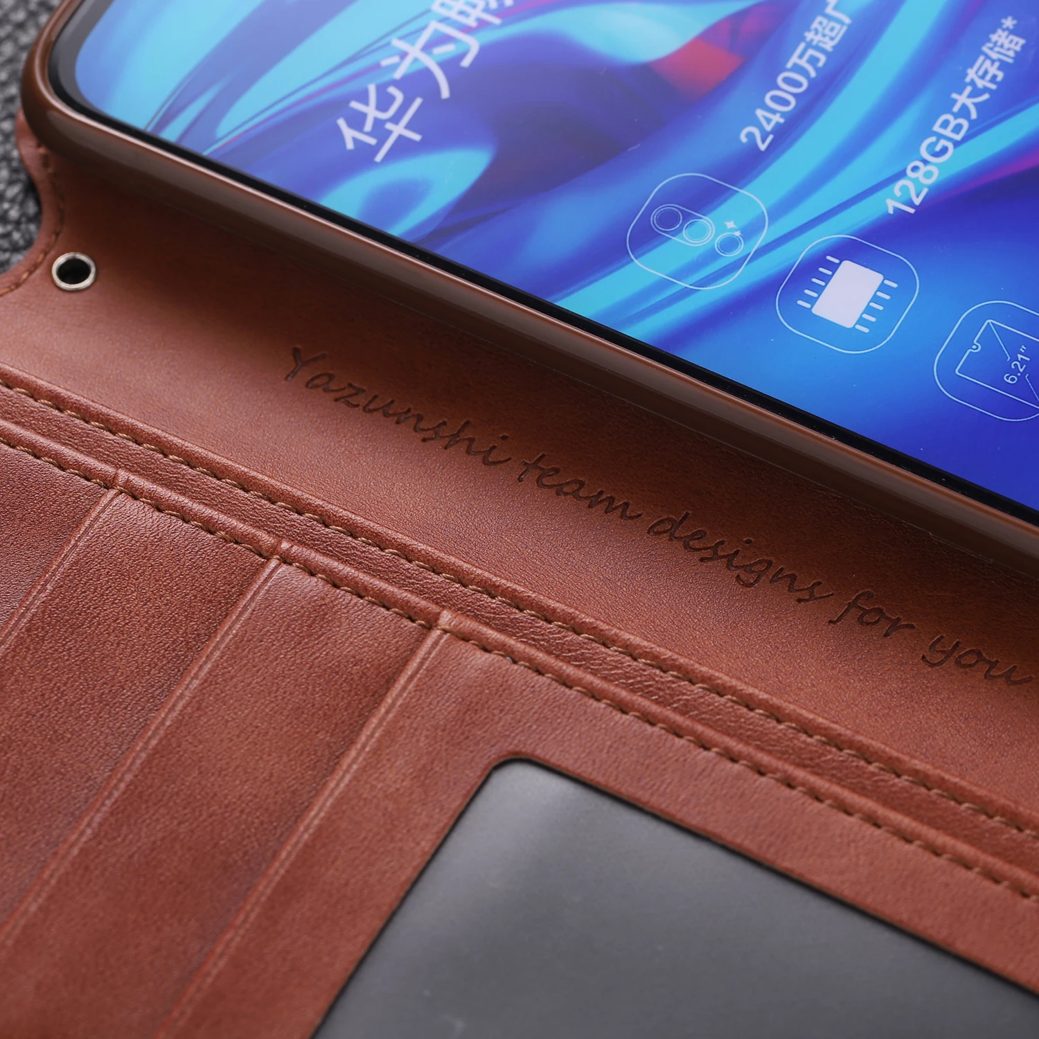 Azns кошелек телефон чехол для huawei P Smart Чехлы Чехол PU флип 6,21 дюймов Чехол для P Smart бизнес оболочки