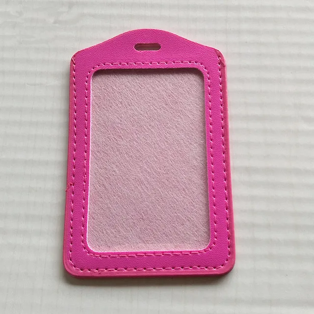 Cute Card Cover Clip New Design Silicone Retractable Student Nurse Badge Reel Clip Cartoon ID Card Badge Holder accessories Rose