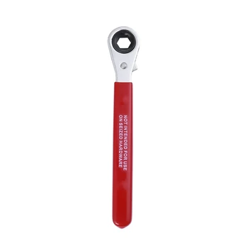 

Car Styling Reversible 3/8 inch Hex Head Battery Bolt Side Battery Wrench Terminal Battery Ratchet Wrench 5.5In/14 cm Long Insul