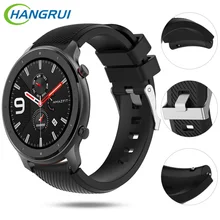 22mm Watch Strap For Xiaomi Huami Amazfit GTR 47mm Strap Smart Bracelet Silicone Sport Wristband Strap For Huawei Watch GT Strap