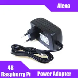 Raspberry Pi 4 type-C Блок питания 5V 3A power EU US AU UK зарядное устройство для Raspberry Pi 4 Модель B