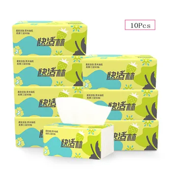 

Toilet paper rolls 10Pc Paper Towels Household Napkins Dust-Free Household Meal Paper Toilet Paper toilet tissue papel higienico
