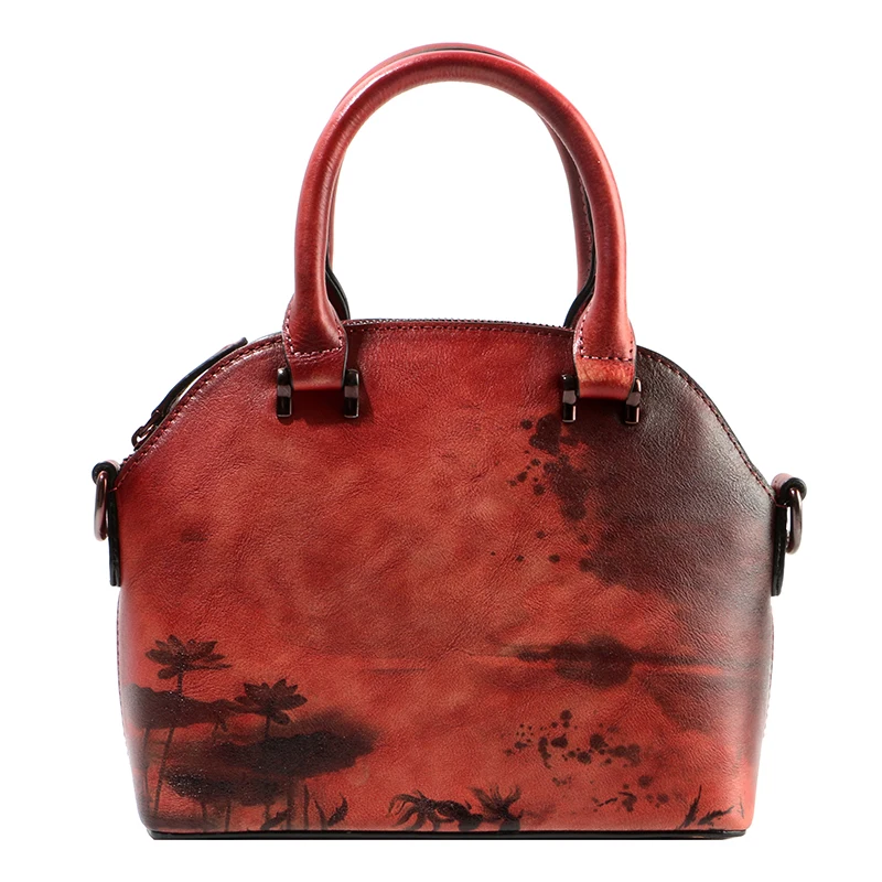 

WERAIMJX Retro Women Bags For Women 2019 Designer Genuine Leather Shoulder & Crossbody Bags High Quality Female Handbags Totes