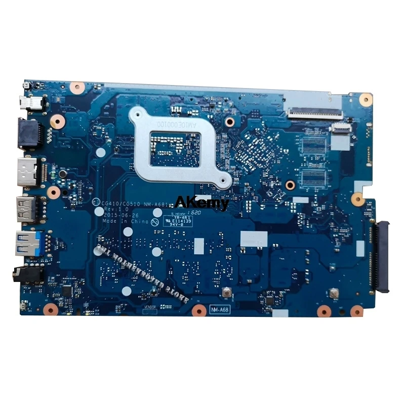 Для lenovo Ideapad 100-15IBD Материнская плата ноутбука 5B20K25458 SR23Y I5-5200U CG410/CG510 NM-A681
