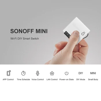 

Small Wifi Accessories Multifunction Portable DIY Smart Switch Home Lightweight 2-way Control Connectors On Off For Sonoff MINI