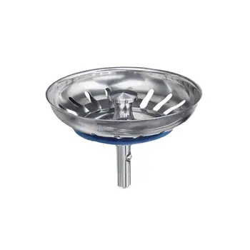 

Stainless Steel Sink Filter Kitchen Drains Sewer Waste Plug Bathroom Hair Catcher Colanders Strainer Basin Accessories