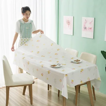 

Pvc Tablecloth for Table Cover Cloth Oilcloth for Table Kitchen Decor Wedding Decoration Waterproof Tablecloth Rectangular New