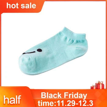 

1Pairs Sock Slippers Women Comfortable Candy Color Cotton Sock Slippers Short Ankle Socks Chaussettes Femme #ZH